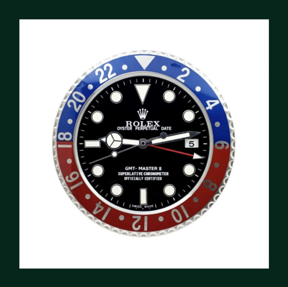 GMT-Master II Pepsi Wall Clock