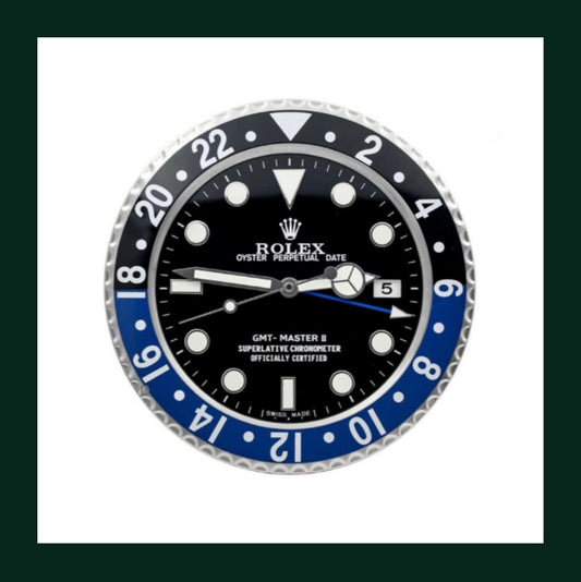 GMT-Master II Black & Blue Wall Clock