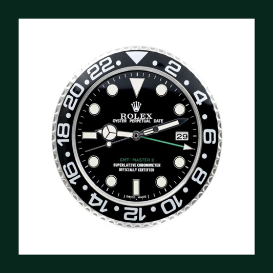 GMT-Master II Black Bezel Wall Clock