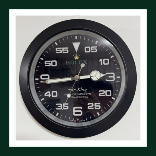 Air-King Black Dial Wall Clock