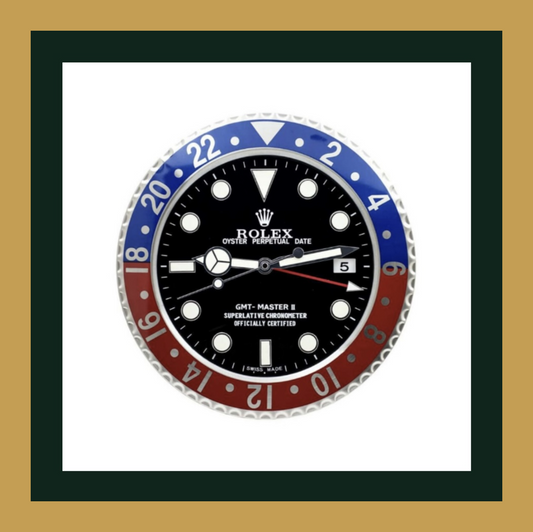 Swiss Quality GMT-Master II Pepsi Wall Clock